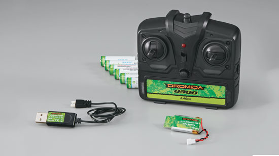 The Twin Explorer is ready-to-fly right out of the box. Includes everything you see here! The Twin Explorer is ready-to-fly right out of the box. Includes everything you see here!