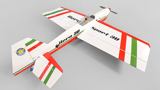 Phoenix Model Hero 3D GP/EP ARF - covered in Oracover Phoenix Model Hero 3D GP/EP ARF - covered in Oracover