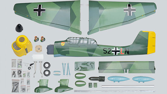 Phoenix Model Stuka Ju 87 GP/EP ARF - Parts Phoenix Model Stuka Ju 87 GP/EP ARF - Parts