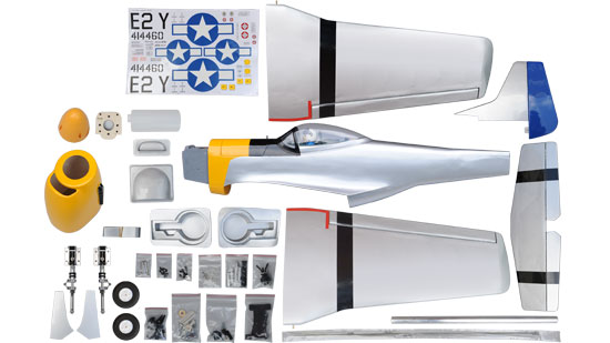 Phoenix Model P51 MUSTANG Size.46-.55 GP/EP SCALE 1:7 1/2 ARF - Included Phoenix Model P51 MUSTANG Size.46-.55 GP/EP SCALE 1:7 1/2 ARF - Included