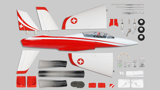 Phoenix Model 1/7 Preceptor 3D EDF Jet ARF - Parts Phoenix Model 1/7 Preceptor 3D EDF Jet ARF - Parts