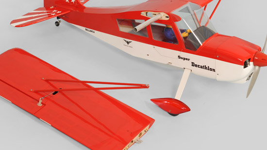 Phoenix Model¨ 1/6 Decathlon Mk2 GP/EP ARF - two-piece wing Phoenix Model¨ 1/6 Decathlon Mk2 GP/EP ARF - two-piece wing