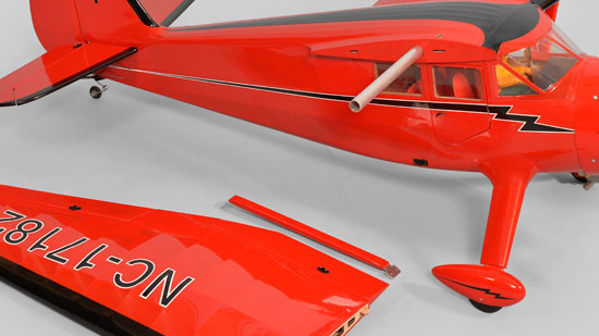 Phoenix Model Stinson Reliant GP/EP/Gas ARF - Bolt-on two-piece wing. Phoenix Model Stinson Reliant GP/EP/Gas ARF - Bolt-on two-piece wing.