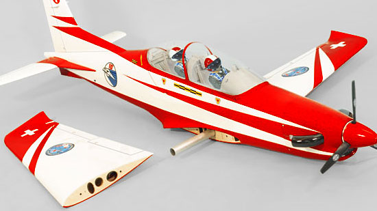 Phoenix Model PC-21 Pilatus Mk.2 GP/EP/Gas ARF - Bolt-on two-piece wing Phoenix Model PC-21 Pilatus Mk.2 GP/EP/Gas ARF - Bolt-on two-piece wing