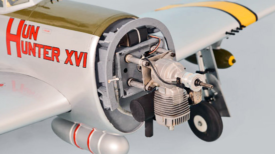 Phoenix Model P-47 Thunderbolt GP/EP 30-35cc ARF - GP Compatibility Phoenix Model P-47 Thunderbolt GP/EP 30-35cc ARF - GP Compatibility