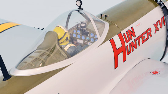 Phoenix Model P-47 Thunderbolt GP/EP 30-35cc ARF - Cockpit Phoenix Model P-47 Thunderbolt GP/EP 30-35cc ARF - Cockpit