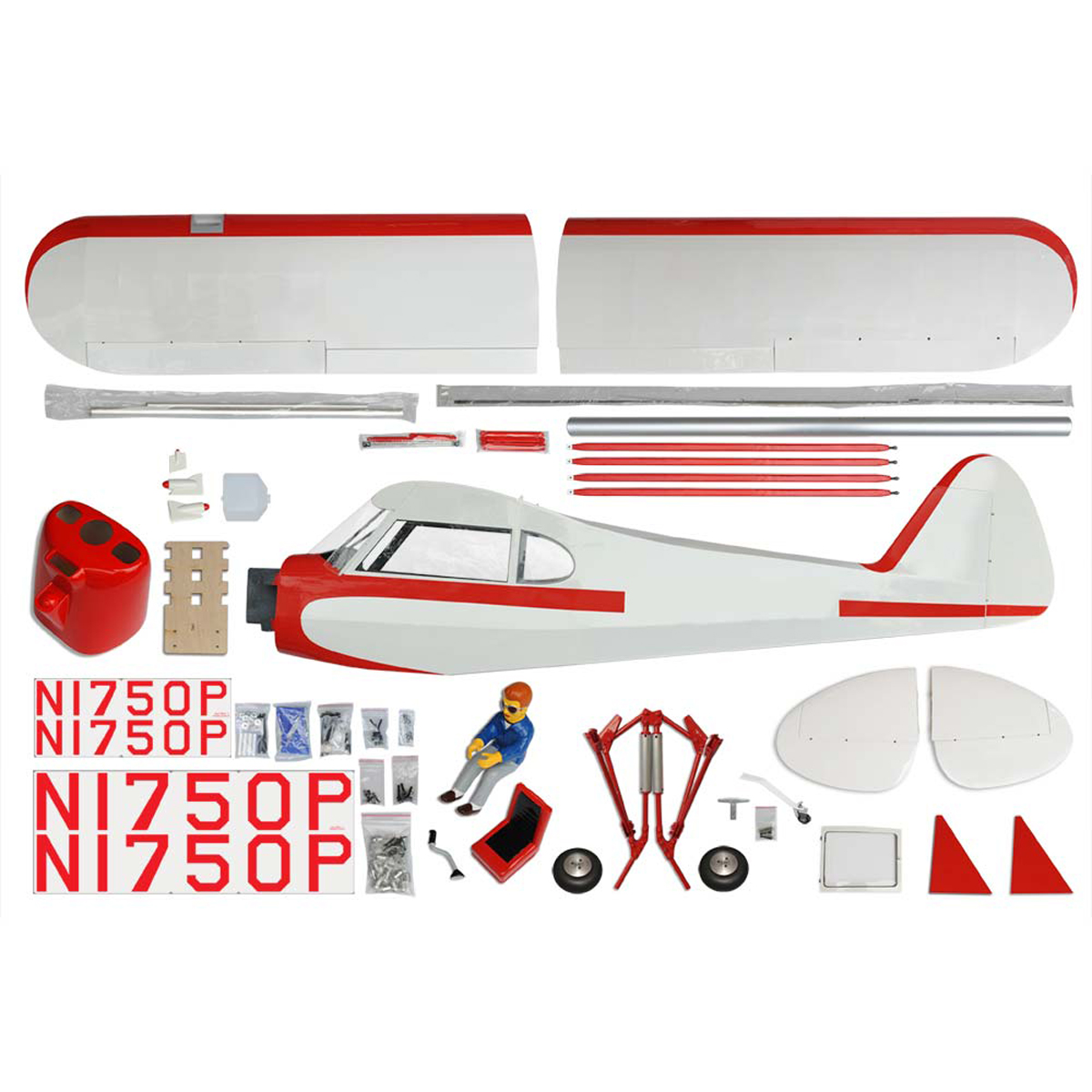 Super Cub PA-18 30cc Gas EP ARF 107"