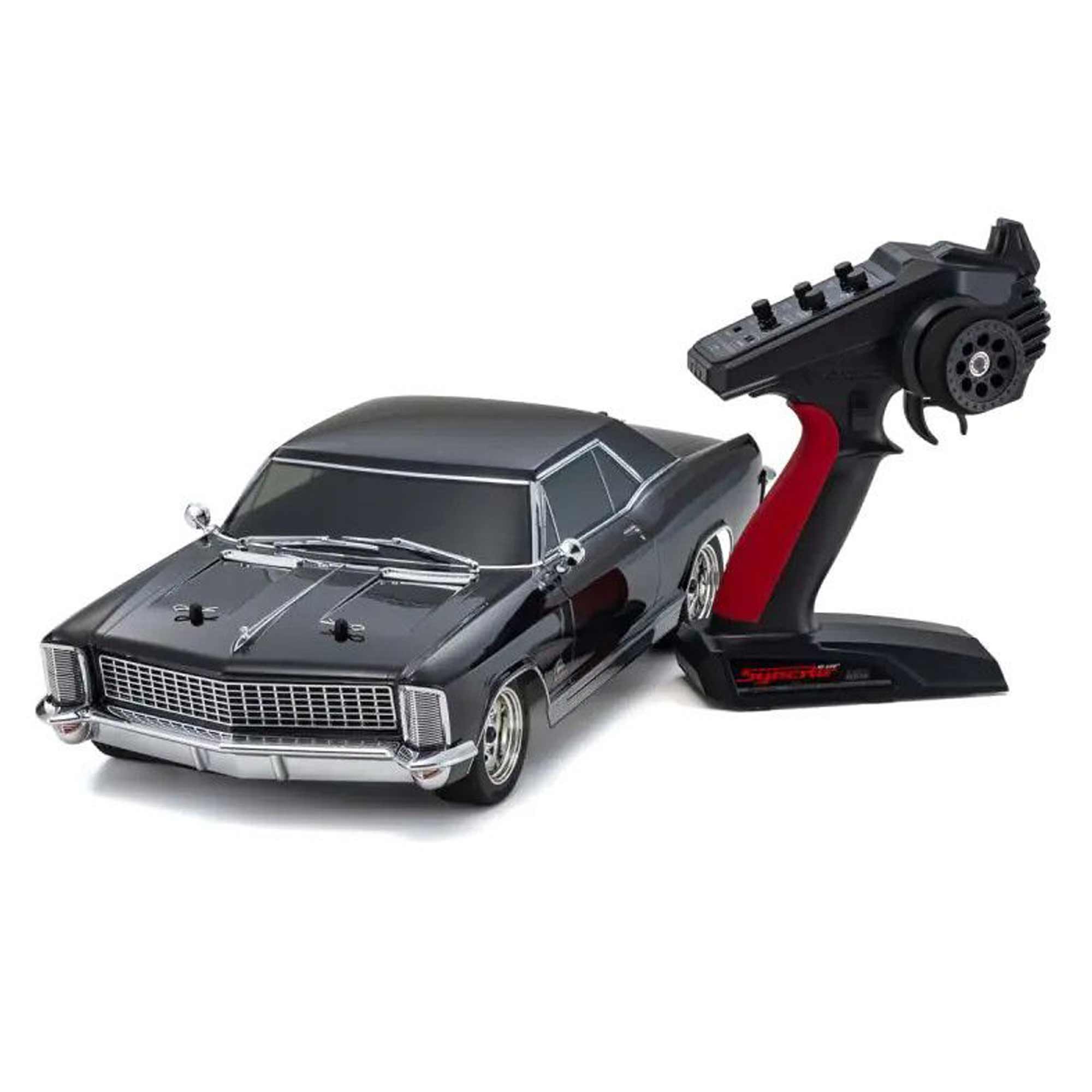 1/10 1965 Buick Riviera Fazer Mk2 FZ02L Brushed 4x4 On-Road Touring RTR, Regal Black