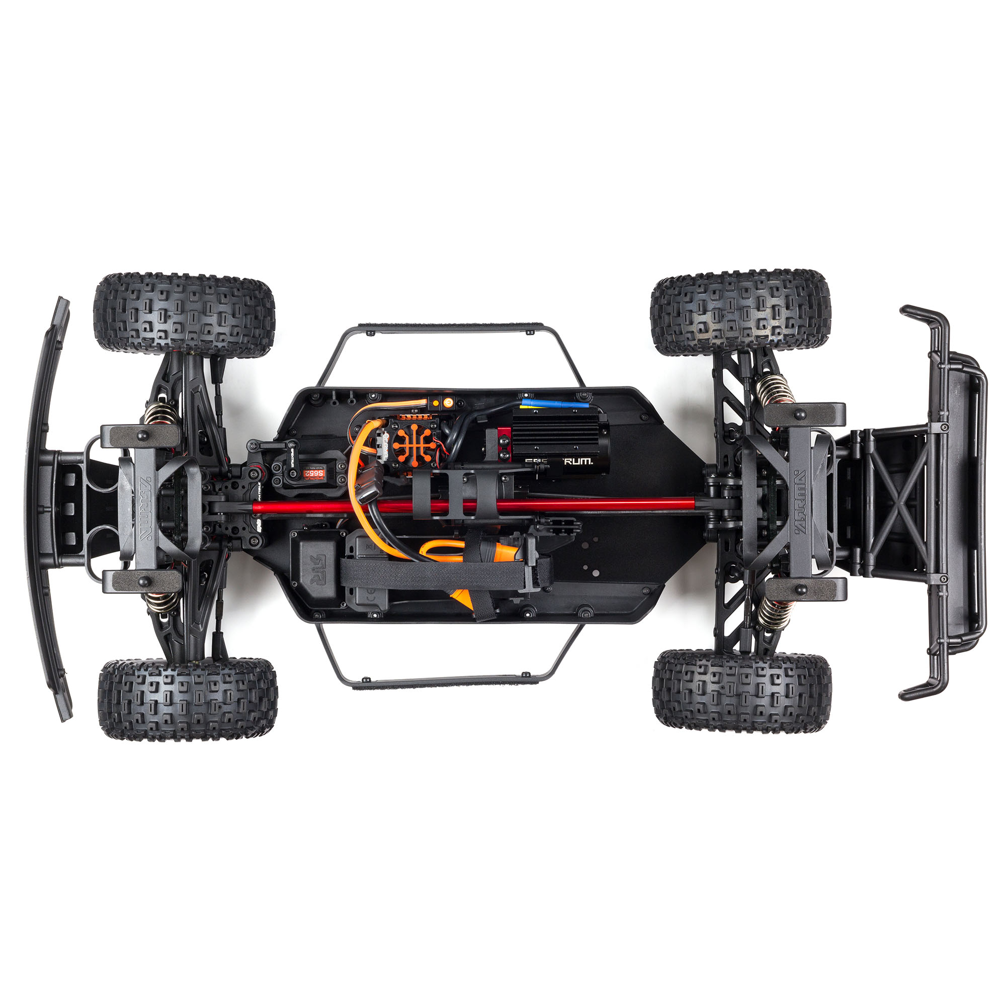 1/7 MOJAVE 6S 4X4 RTR Brushless Desert Truck, Red/Black