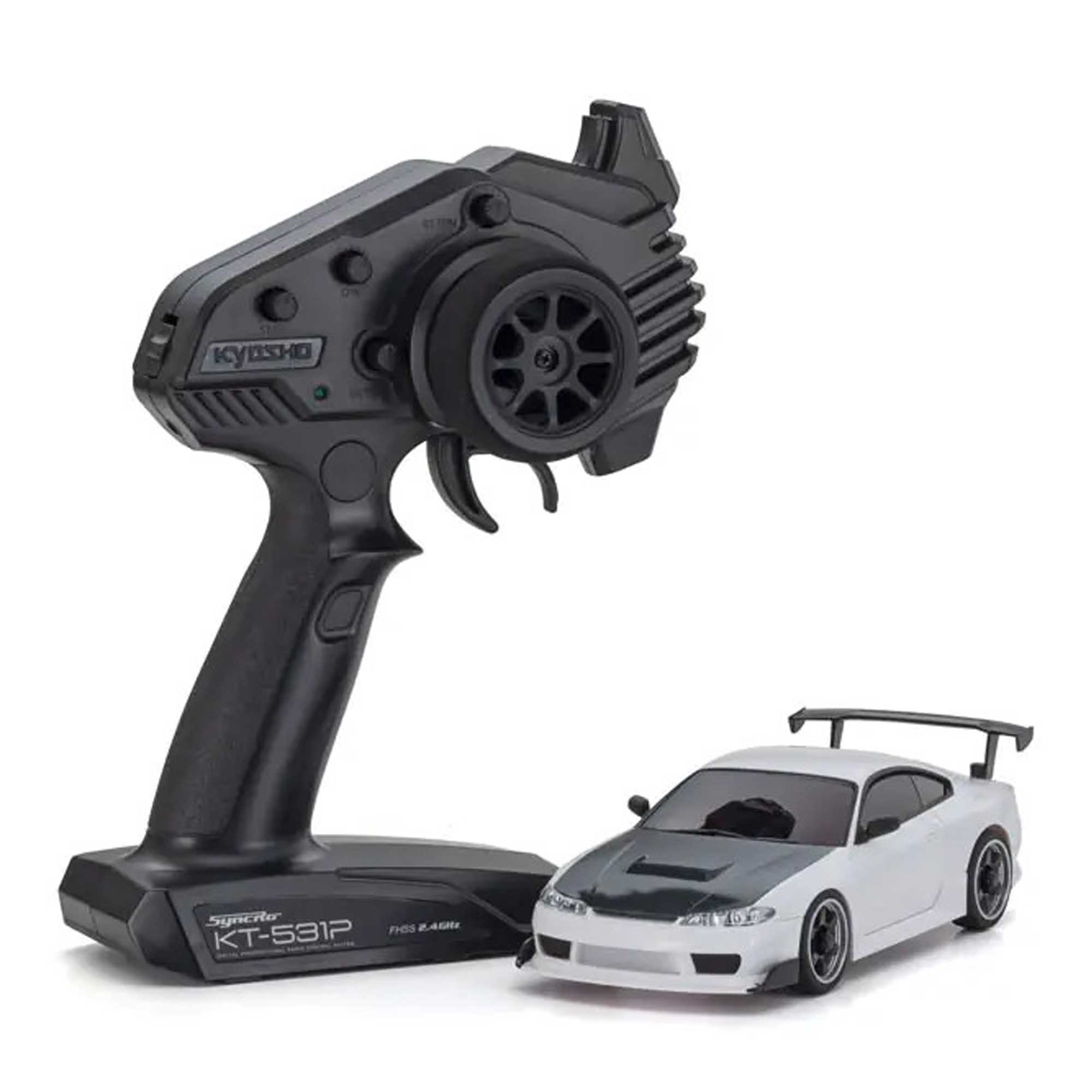 1/28 Nissan Silvia S15 Mini-Z AWD RTR, White