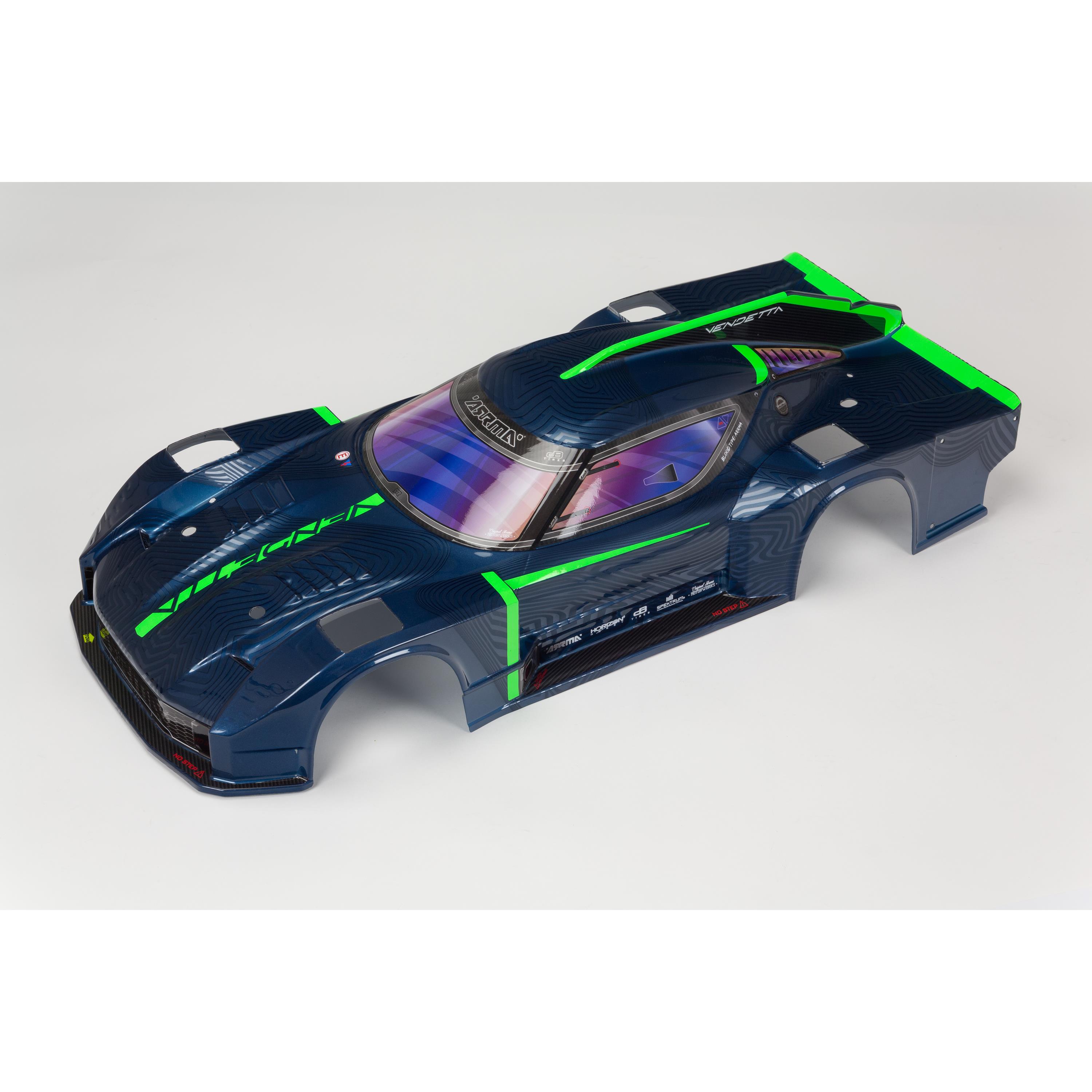 1/8 Finished Body: VENDETTA 4X4 BLX