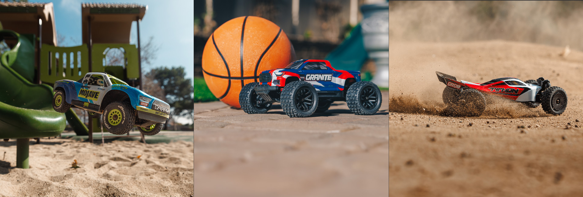 ARRMA GROM Small-Scale RC Truck & Buggy Family